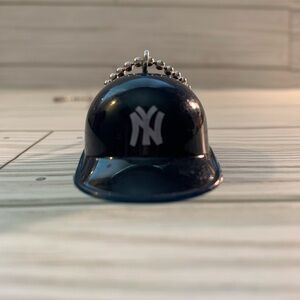 NY New York Yankees Baseball Helmet Car Dangler Ornament